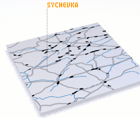 3d view of Sychëvka