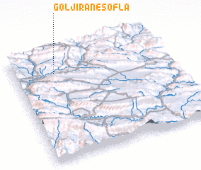 3d view of Gol Jīrān-e Soflá