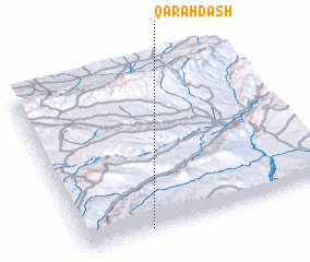 3d view of Qarah Dāsh