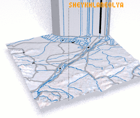 3d view of Sheykhlān-e ‘Olyā