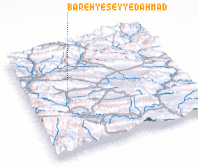 3d view of Bareh-ye Şeyyed Aḩmad