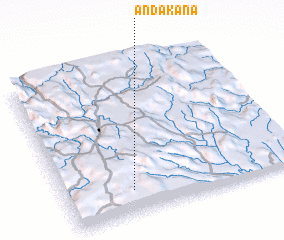 3d view of Andakana