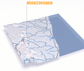 3d view of Ankazokoaka