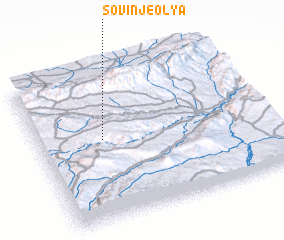 3d view of Sovīnj-e ‘Olyā