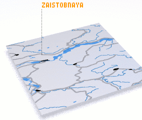 3d view of Zaistobnaya
