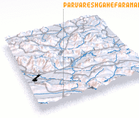 3d view of Parvareshgāh-e Farāmān