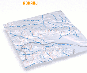 3d view of Aḑ Ḑawj