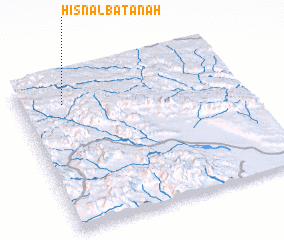 3d view of Ḩişn al Baţānah