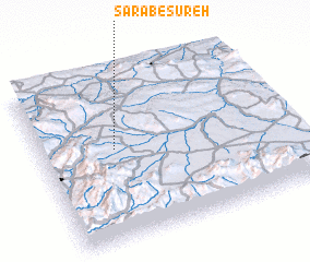 3d view of Sarāb-e-Sūreh