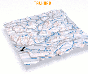 3d view of Talkhāb