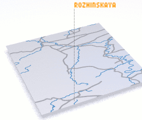 3d view of Rozhinskaya