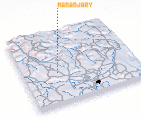 3d view of Mananjary