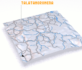 3d view of Talata-Moromena