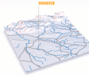 3d view of Maḩārīb