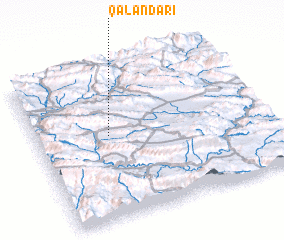 3d view of Qalandarī