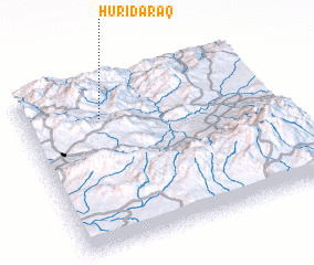 3d view of Ḩūrī Daraq