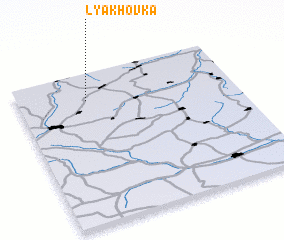 3d view of Lyakhovka