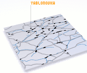 3d view of Yablonovka