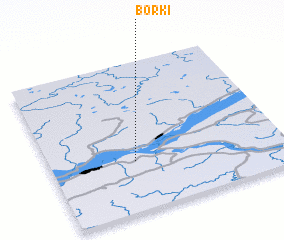 3d view of Borki