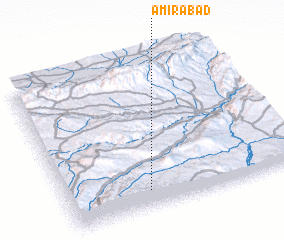 3d view of Amīrābād