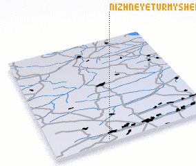 3d view of Nizhneye Turmyshevo