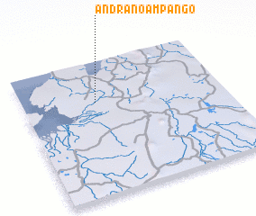 3d view of Andranoampango