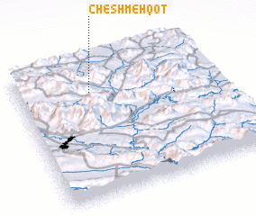 3d view of Cheshmeh Qoţ