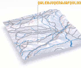 3d view of Qal‘eh Jūq-e Najafqolī Khān