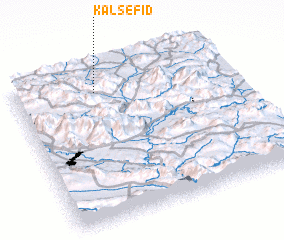 3d view of Kal Sefīd