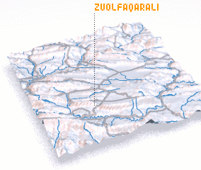 3d view of Z̄ū ol Faqār ‘Alī