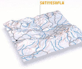 3d view of Sāţī-ye Soflá