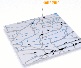 3d view of Korezino