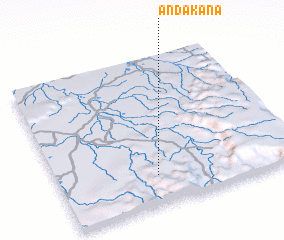 3d view of Andakana