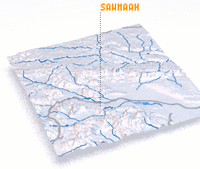 3d view of Şawma‘ah