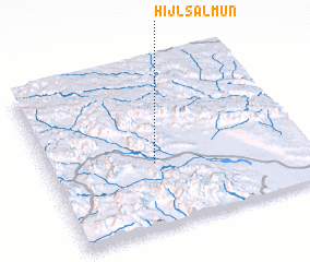 3d view of Ḩijl Salmūn