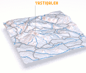 3d view of Yāstī Qal‘eh