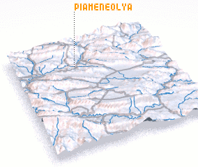 3d view of Pīāmen-e ‘Olyā