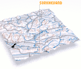 3d view of Sorkhevand