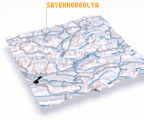 3d view of Sāyehkor-e ‘Olyā