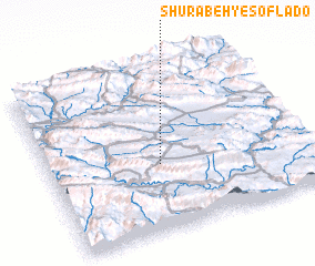 3d view of Shūrābeh-ye Soflá Do