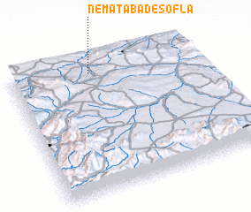 3d view of Ne‘matābād-e Soflá