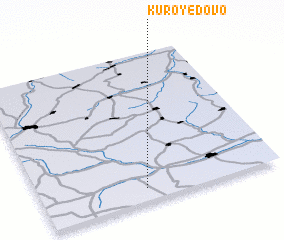 3d view of Kuroyedovo