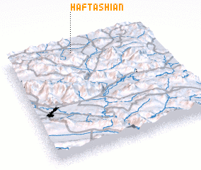 3d view of Haft Āshīān