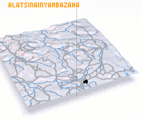 3d view of Alatsinainy-Ambazaha