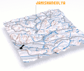 3d view of Jāmīshān-e ‘Olyā