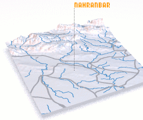3d view of Nahr ‘Anbār