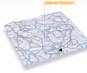 3d view of Ambohitrondry