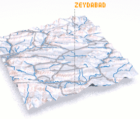 3d view of Zeydābād