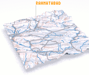 3d view of Raḩmatābād