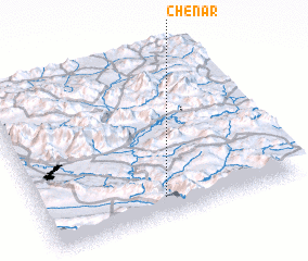 3d view of Chenār